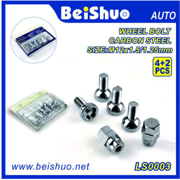 4+2PCS Torx Wheel Bolt with Chrome Surface